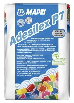 Adeziv gresie si faianta interior si exterior Mapei Adesilex P7 Plus gri 25 kg [1]